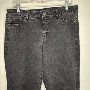 BANDOLINO Mandie Jean Womens 14P Black Stretch Petite